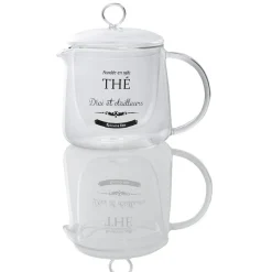 Théière en verre transparent|Gifi Best