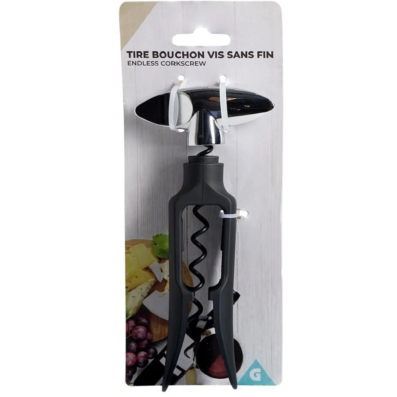 Tire bouchon vis sans fin Ø3,5cm|Gifi Discount