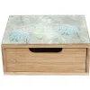 Outlet Tiroir à dosettes bambou motif feuilles Rangement De Cuisine