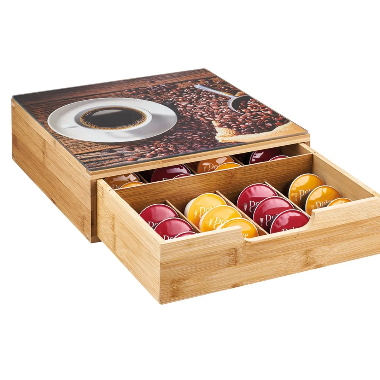 Best Tiroir à dosettes design graines de café Rangement De Cuisine