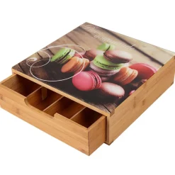 Online Tiroir à dosettes motifs macarons Rangement De Cuisine