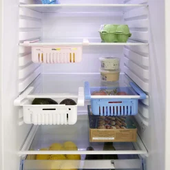 New Tiroir pour réfrigérateur extensible Rangement De Cuisine