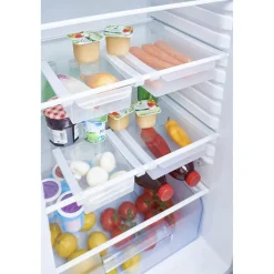 Online Tiroirs transparents encastrables pour réfrigérateur x4 Rangement De Cuisine