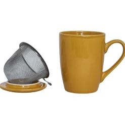 Tisanière avec couvercle et filtre amovible|Gifi Clearance