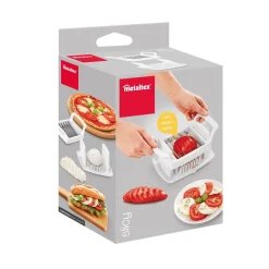 Outlet Tranche légume fruit fromage Metaltex 6 lames avec réservoir Préparation Culinaire