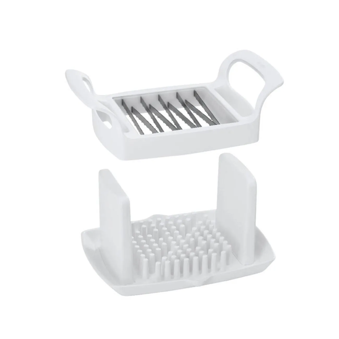 Outlet Tranche légume fruit fromage Metaltex 6 lames avec réservoir Préparation Culinaire