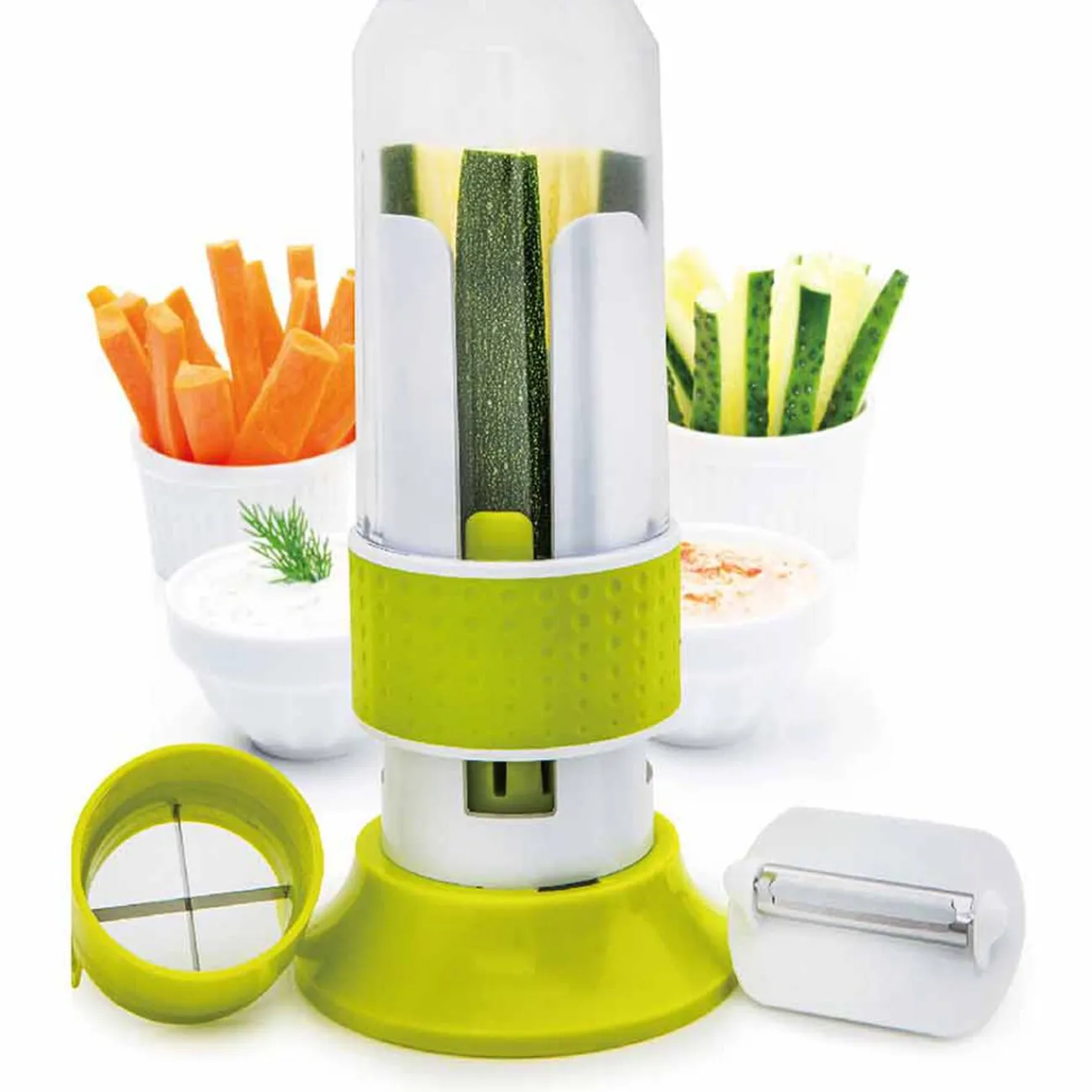 Outlet Tranche légume vertical Alcise vert et blanc Préparation Culinaire