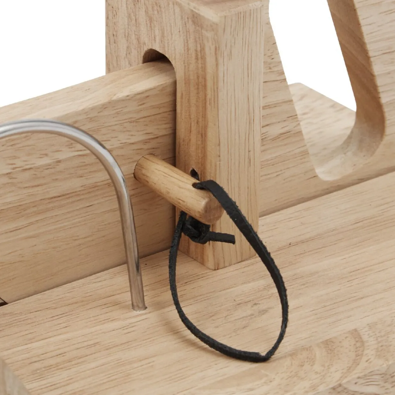 Hot Trancheuse à charcuterie en bois naturel Préparation Culinaire