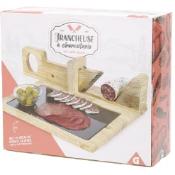 Outlet Trancheuse à charcuterie en bois Petit Électroménager