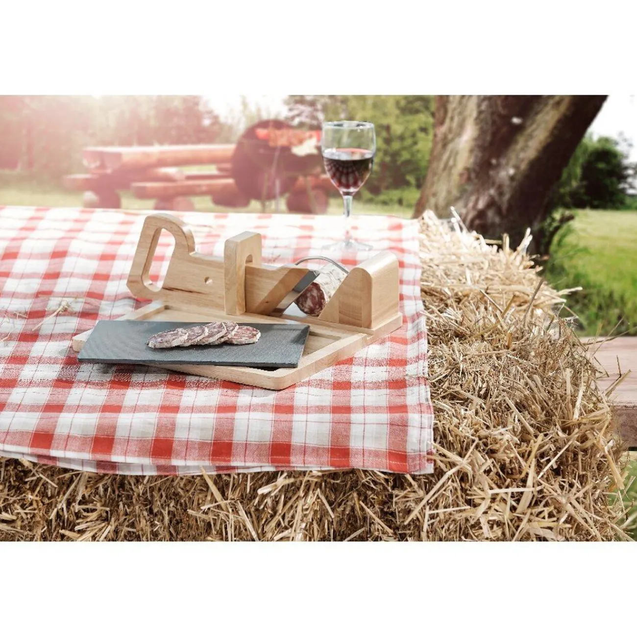 Outlet Trancheuse à saucisson avec plateau ardoise Préparation Culinaire