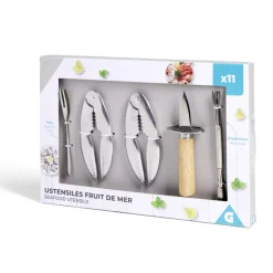 Ustensile pour fruit de mer 11 pièces Préparation Culinaire