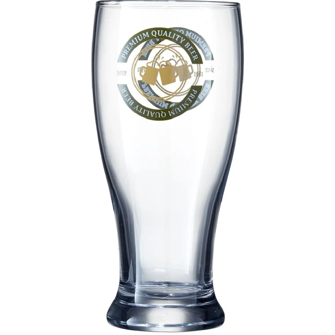 Verre à bière 56,5 cl avec décor premium quality|Gifi Outlet
