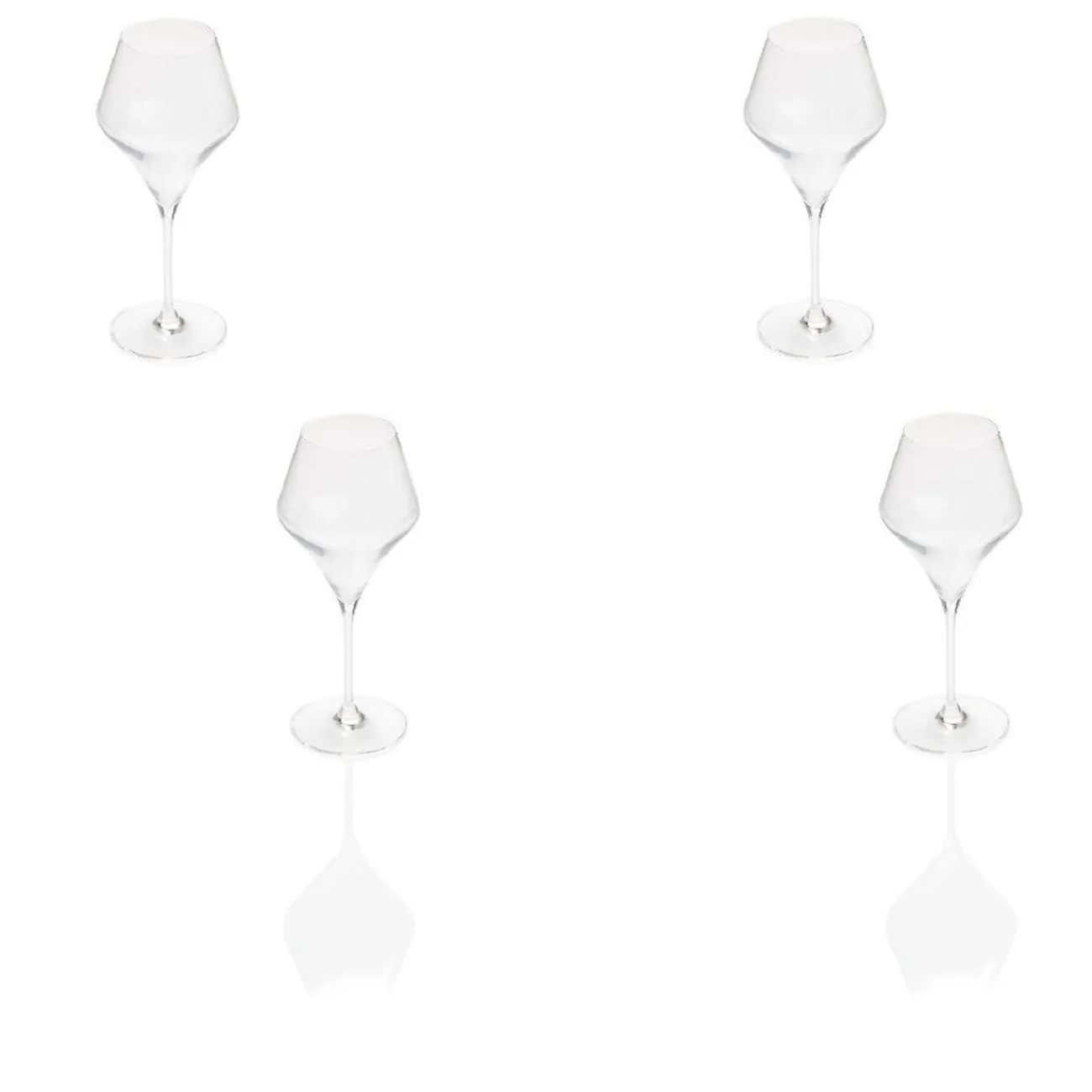 Sale Verre à eau cristallin 38 cl x4 Vaisselle Et Accessoires De Table