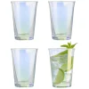 Verre à eau irisé transparent 29cl x4|Gifi Clearance