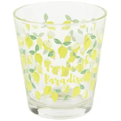 Verre à eau motifs fruits exotiques 25,5 cl - Summer time|Gifi