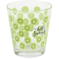 Verre à eau motifs fruits exotiques 25,5 cl - Summer time|Gifi