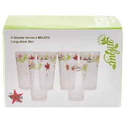 Verre à mojito long drink 36 cl x6|Gifi Sale
