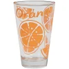 Verre à orangeade design fluo orange 30 cl|Gifi Online