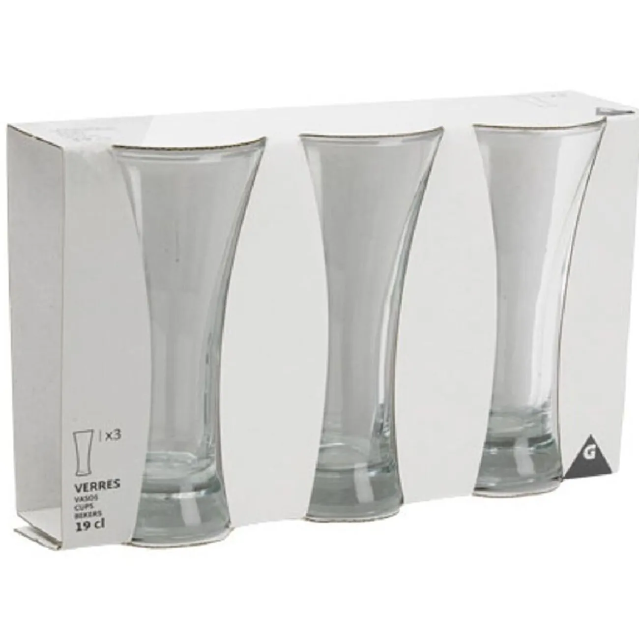 Verre à pastis 19cl x3|Gifi