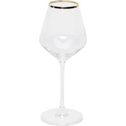 Verre à pied avec liseré doré 38 cl x4|Gifi Best