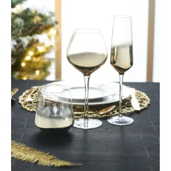 Verre à pied effet doré|Gifi Hot