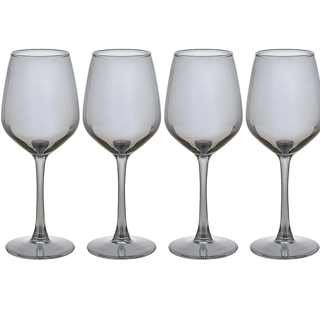 Verre à vin argenté x4|Gifi Best