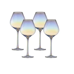 Verre à vin iridescent 58 cl x4|Gifi Clearance