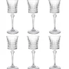 Verre à vin Lady Diamond transparent 19 cl x6|Gifi Discount