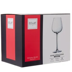 Verre à vin rouge pied cristallin Wine Emotion 35 cl x6|Gifi Clearance