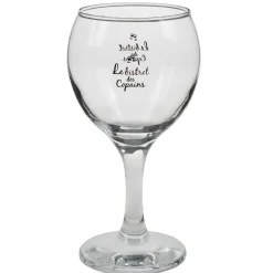 Online Verre à vin transparent design Le bistrot des copains x3 Vaisselle Et Accessoires De Table