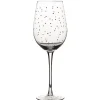 Verre à vin transparent motif pois|Gifi Clearance