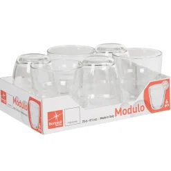 Verre bas Bormioli Rocco Modulo x6|Gifi New