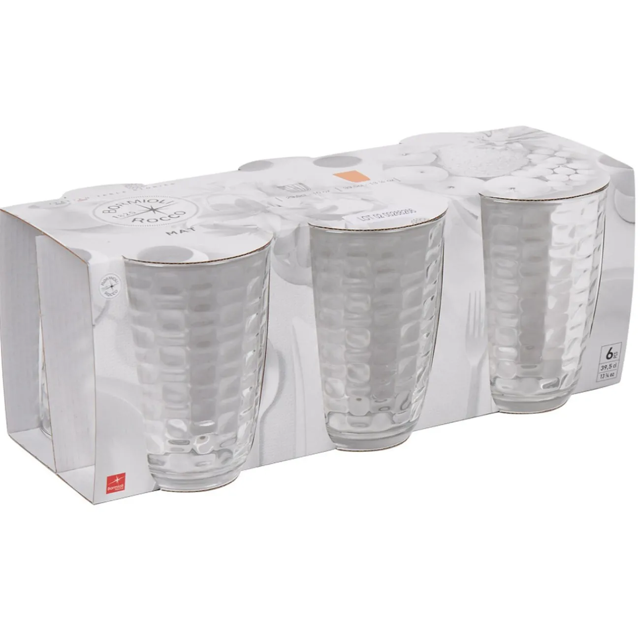 Verre bas Bormioli Rocco Mat x6|Gifi Hot