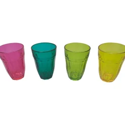 Verre bas coloré en verre 23 cl x 8|Gifi