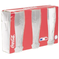 Verre Coca-Cola transparent x3|Gifi