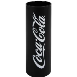 Verre Coca-Cola tube frozen noir et blanc 27 cl|Gifi