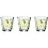 Verre conique bas motif exotique 25,5 cl x3|Gifi Clearance