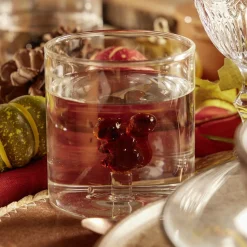 Verre décor écureuil 350ml Ø8xH8,5cm|Gifi Online