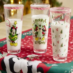 Verre Disney Noël Mickey Minnie 30cl x3|Gifi New