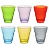 Verre gobelet jazz empilable uni coloré x 6|Gifi Clearance