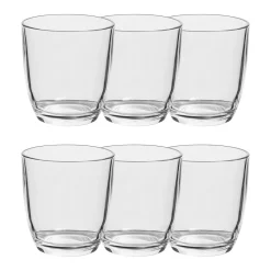 Verre gobelet transparent x 6|Gifi Best
