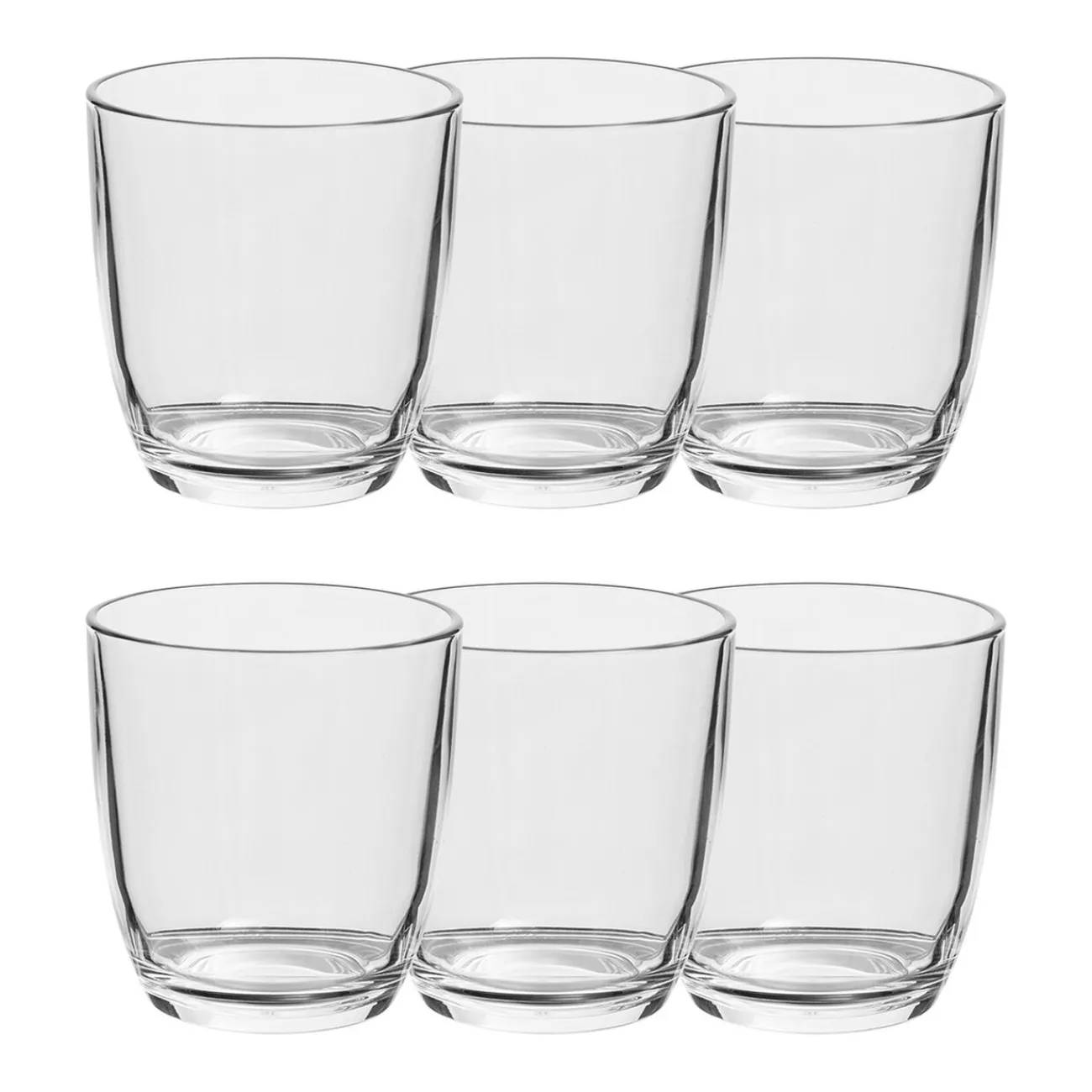 Verre gobelet transparent x 6|Gifi Best