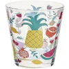Verre gobelet transparent déco fruits exotiques x 3|Gifi Outlet