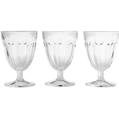 Online Verre haut à pied transparent haut Luminarc x3 Vaisselle Et Accessoires De Table