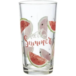 Verre haut pastèque Hello Summer x 6|Gifi Online