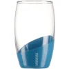Verre Laguiole Evolution grand modèle transparent et bleu 36,5 cl|Gifi Discount