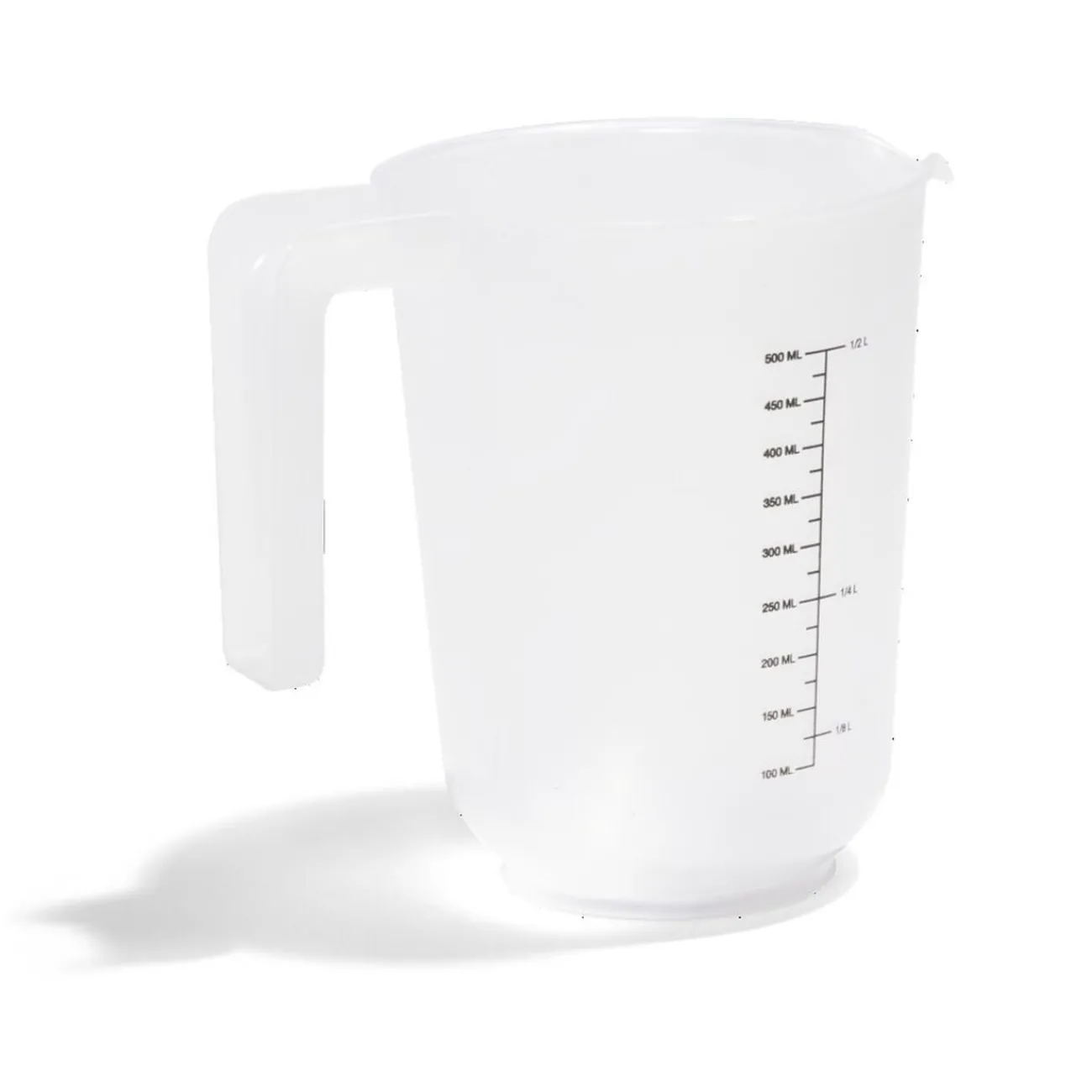 Outlet Verre mesureur 500ml plastique blanc transparent Préparation Culinaire