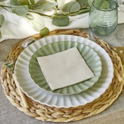 Verre plastique transparent Ø9xH11cm x4|Gifi Outlet