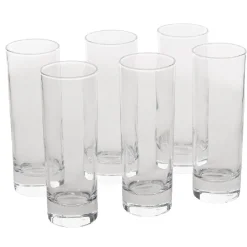 Verre tubo forme haute longdrink 22 cl x6|Gifi Clearance