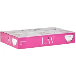 Verrine LAV en verre transparent 25 cl x6|Gifi Outlet